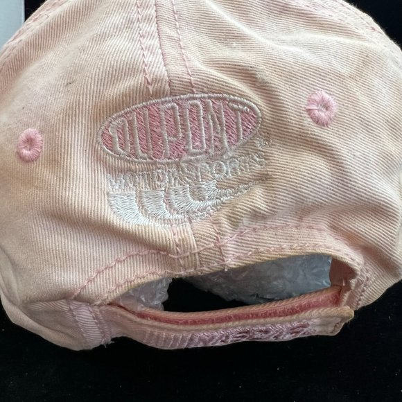Jeff Gordon 24 NASCAR Womens Nice Distressed Chase Tag Pink Adjustable - Picture 4 of 8